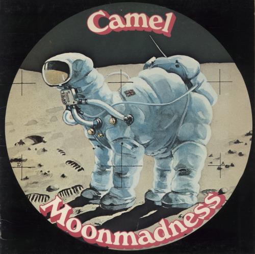Camel Moonmadness vinyl LP album (LP record) US C-LLPMO867427