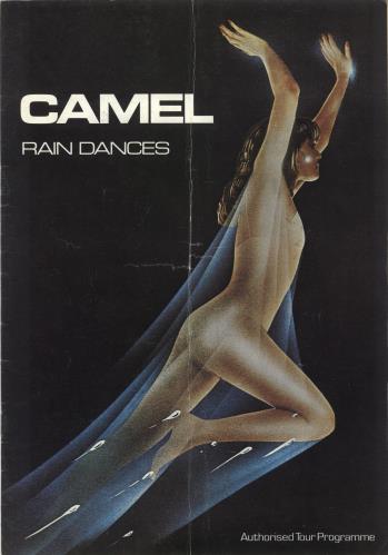 Camel Rain Dances On The Road - VG tour programme UK C-LTRRA721622