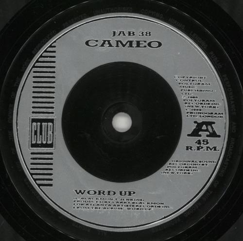 Cameo Word Up 7" vinyl single (7 inch record / 45) UK CMO07WO864112