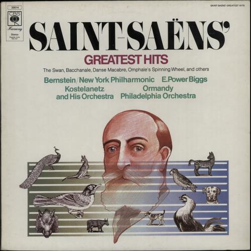 Camille Saint-Sa�ns Saint-Saens' Greatest Hits vinyl LP album (LP record) UK UCVLPSA644665