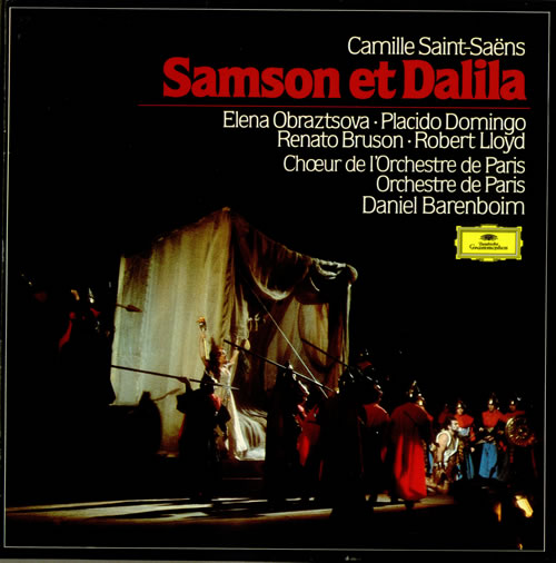 Camille Saint-Sa�ns Samson et Dalila 3-LP vinyl record set (Triple LP Album) German UCV3LSA535906
