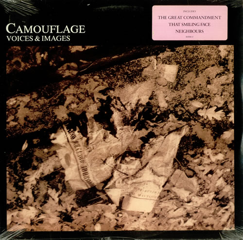 Camouflage Voices & Images vinyl LP album (LP record) US CAMLPVO452390