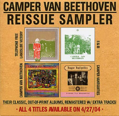 Camper Van Beethoven Reissue Sampler CD album (CDLP) US CVBCDRE285847