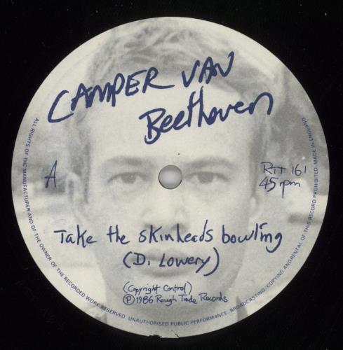 Camper Van Beethoven Take The Skinheads Bowling 12" vinyl single (12 inch record / Maxi-single) UK CVB12TA92139