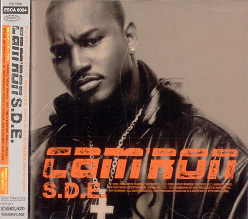 Cam'Ron S.D.E. CD album (CDLP) Japanese CN1CDSD503632