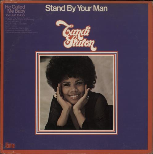 Candi Staton Stand By Your Man vinyl LP album (LP record) US NDSLPST893122