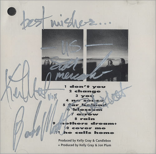 Candlebox Candlebox - Autographed CD album (CDLP) US CBXCDCA492894