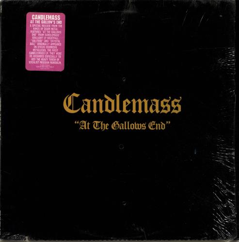 Candlemass At The Gallows End vinyl LP album (LP record) US CNDLPAT699054