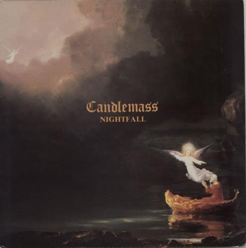 Candlemass Nightfall - 1st vinyl LP album (LP record) US CNDLPNI757076
