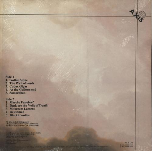 Candlemass Nightfall - Stickered Shrink vinyl LP album (LP record) UK CNDLPNI732767