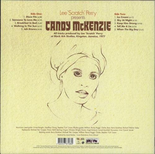 Candy Mckenzie Lee 'Scratch' Perry Presents Candy McKenzie vinyl LP album (LP record) UK ZCNLPLE826313