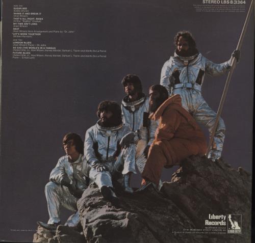 Canned Heat Future Blues - EX vinyl LP album (LP record) UK CNHLPFU675944