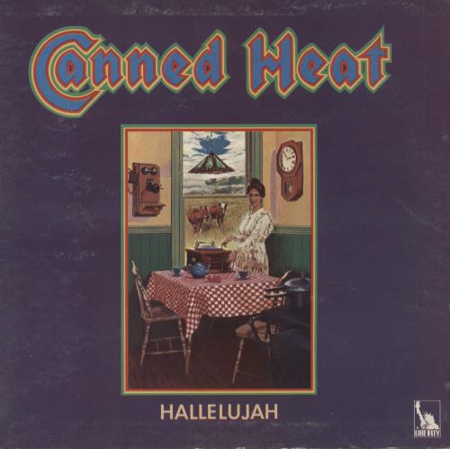Canned Heat Hallelujah - 2nd vinyl LP album (LP record) UK CNHLPHA828824