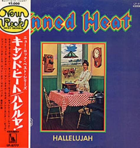 Canned Heat Hallelujah vinyl LP album (LP record) Japanese CNHLPHA218119
