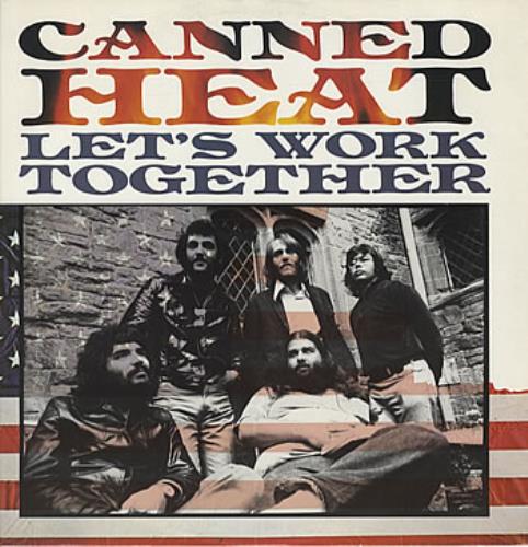 Canned Heat Let's Work Together 12" vinyl single (12 inch record / Maxi-single) UK CNH12LE159884