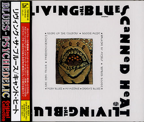 Canned Heat Living The Blues 2 CD album set (Double CD) Japanese CNH2CLI613815
