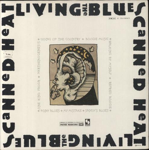 Canned Heat Living The Blues 2-LP vinyl record set (Double LP Album) French CNH2LLI858102