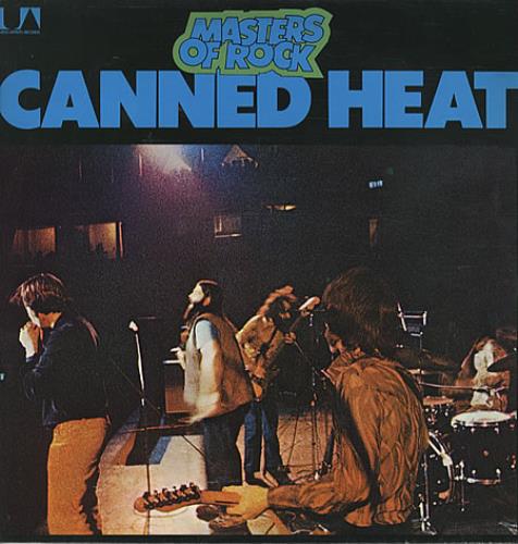 Canned Heat Masters Of Rock - 2nd vinyl LP album (LP record) Dutch CNHLPMA337800