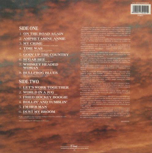 Canned Heat On The Road Again vinyl LP album (LP record) UK CNHLPON495311