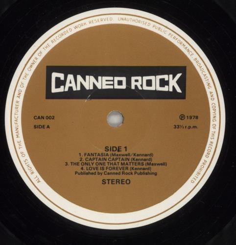Canned Rock Kinetic Energy vinyl LP album (LP record) UK C6PLPKI874594