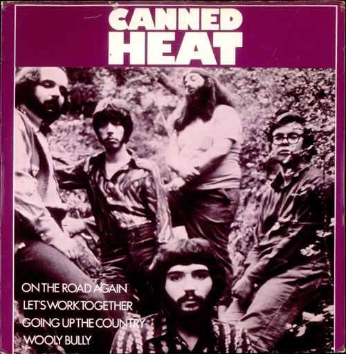 Canned Heat On The Road Again EP P/S UK Promo 7" vinyl single (7 inch