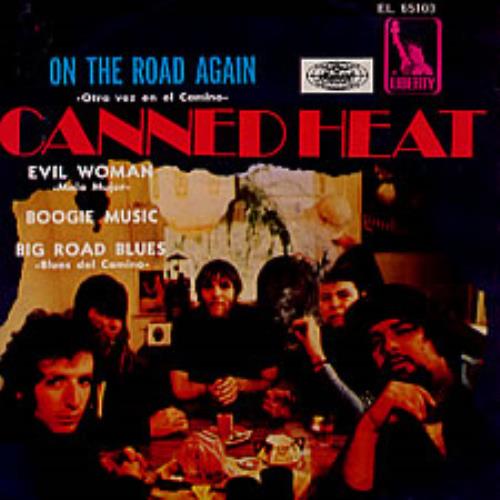 Canned Heat On The Road Again Mexican 7" vinyl single (7 inch record