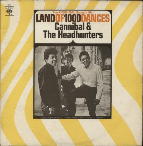 Cannibal & The Headhunters Land Of 1000 Dances - VG vinyl LP album (LP record) UK HEQLPLA871927