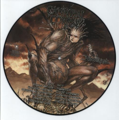 Cannibal Corpse Bloodthirst - Picture Disc picture disc LP (vinyl picture disc album) US CACPDBL794518