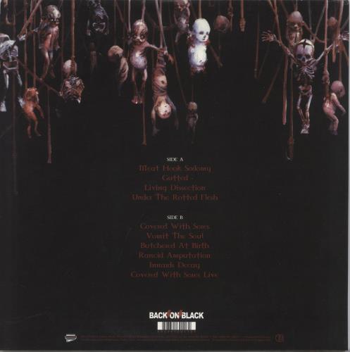 Cannibal Corpse Butchered At Birth vinyl LP album (LP record) US CACLPBU891369