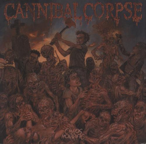 Cannibal Corpse Chaos Horrific - 180 Gram Vinyl vinyl LP album (LP record) UK CACLPCH856993