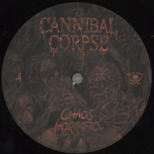 Cannibal Corpse Chaos Horrific - 180 Gram Vinyl vinyl LP album (LP record) UK CACLPCH856993