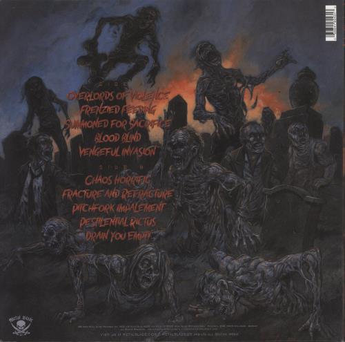 Cannibal Corpse Chaos Horrific - 180 Gram Vinyl vinyl LP album (LP record) UK CACLPCH856993