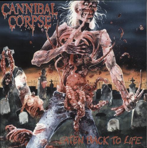 Cannibal Corpse Eaten Back To Life - Green Smoke Vinyl vinyl LP album (LP record) US CACLPEA857801