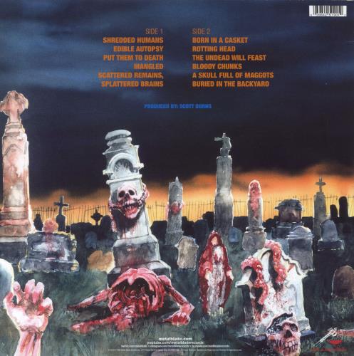 Cannibal Corpse Eaten Back To Life - Red Swirl vinyl LP album (LP record) US CACLPEA818245