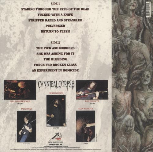 Cannibal Corpse The Bleeding - 180g vinyl LP album (LP record) UK CACLPTH867994
