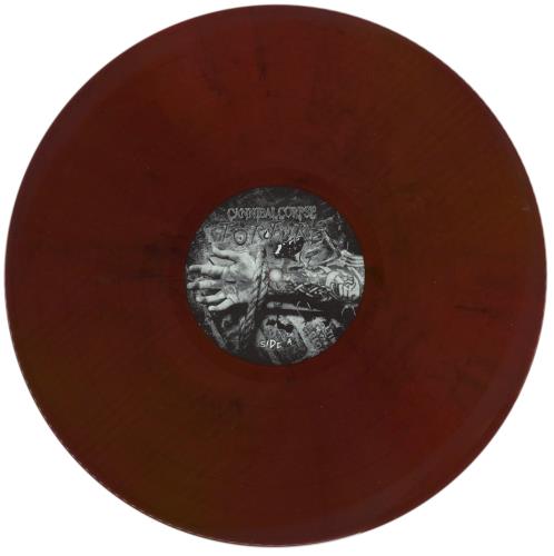 Cannibal Corpse Torture - Red Marbled Vinyl vinyl LP album (LP record) German CACLPTO868043