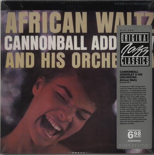 Cannonball Adderley African Waltz vinyl LP album (LP record) US ERLLPAF668119