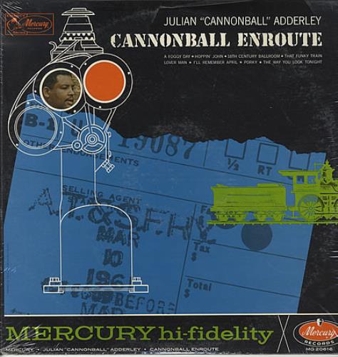 Cannonball Adderley Cannonball Enroute vinyl LP album (LP record) US ERLLPCA403091