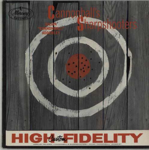 Cannonball Adderley Cannonball's Sharpshooters vinyl LP album (LP record) US ERLLPCA659717