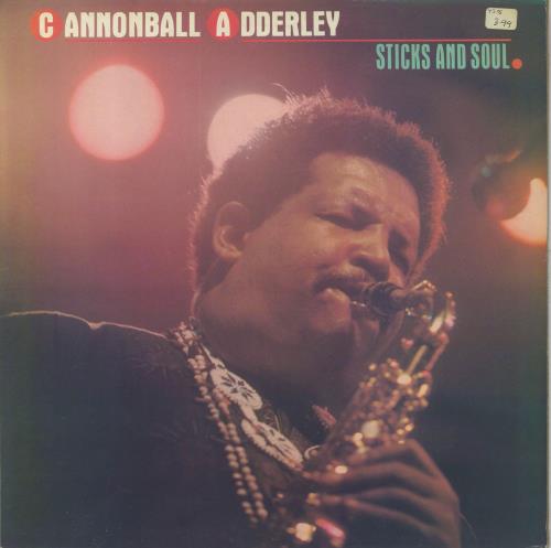 Cannonball Adderley Sticks And Soul vinyl LP album (LP record) UK ERLLPST748451