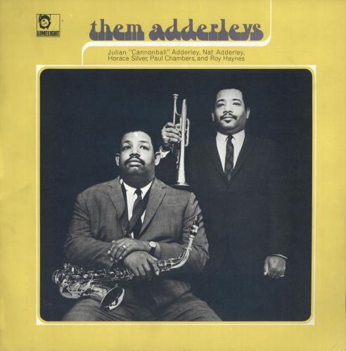 Cannonball Adderley Them Adderleys vinyl LP album (LP record) UK ERLLPTH744377