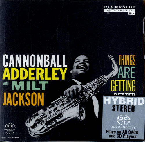 Cannonball Adderley Things Are Getting Better super audio CD SACD US ERLSATH602425