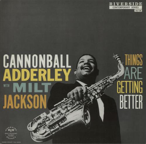 Cannonball Adderley Things Are Getting Better vinyl LP album (LP record) German ERLLPTH651561