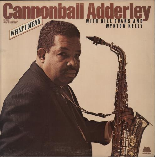 Cannonball Adderley What I Mean 2-LP vinyl record set (Double LP Album) US ERL2LWH468346