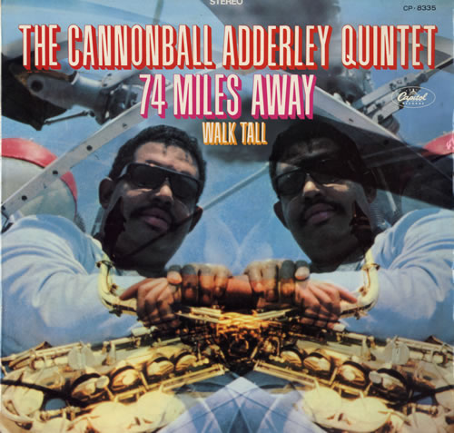 Cannonball Adderley 74 Miles Away - Red Vinyl vinyl LP album (LP record) Japanese ERLLPMI489441