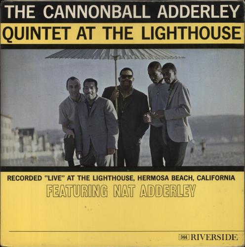 Cannonball Adderley At The Lighthouse vinyl LP album (LP record) UK ERLLPAT468184