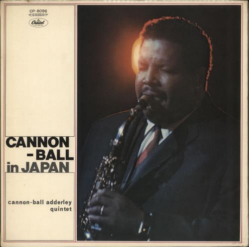 Cannonball Adderley Cannonball In Japan - Red Vinyl vinyl LP album (LP record) Japanese ERLLPCA365569