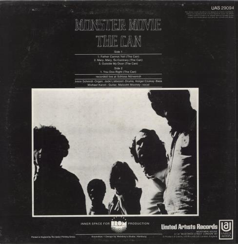 Can Monster Movie - 2nd vinyl LP album (LP record) UK C+NLPMO440165