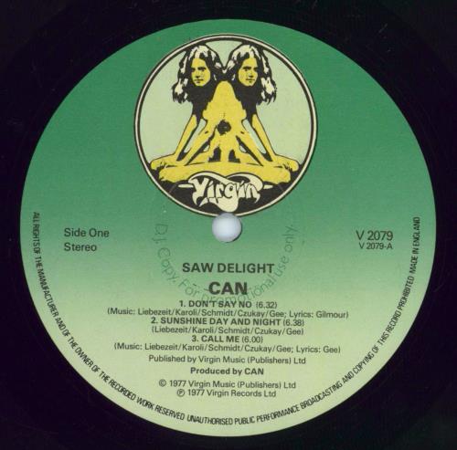 Can Saw Delight vinyl LP album (LP record) UK C+NLPSA770706