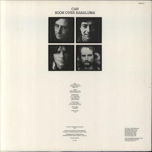 Can Soon Over Babaluma vinyl LP album (LP record) UK C+NLPSO834524
